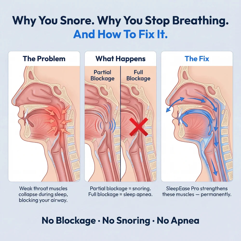 SleepEase Official - Eliminates Snoring & Sleep Apnea